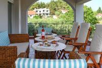 Balkón alebo terasa v ubytovaní "Kochili Villa" LUXURY VILLA