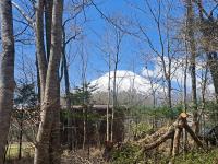 別荘から撮影された、または一般的な山の景色