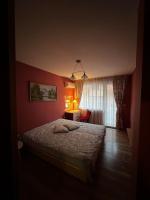Postel nebo postele na pokoji v ubytování GREAT Apartament