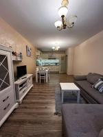 TV a/nebo společenská místnost v ubytování GREAT Apartament