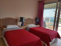 Postel nebo postele na pokoji v ubytování Alania Sea View Apartment