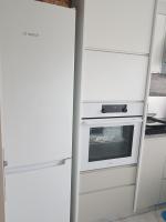 Kuchyň nebo kuchyňský kout v ubytování Alania Sea View Apartment