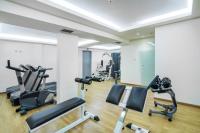 Posilňovňa alebo fitness centrum v ubytovaní Hotel Hanioti Village Spa