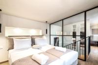 Posteľ alebo postele v izbe v ubytovaní Tereza's Sunset Hotel