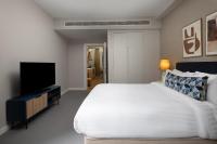 The Lincoln Suitesにあるベッド