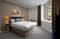 The Lincoln Suitesにあるベッド