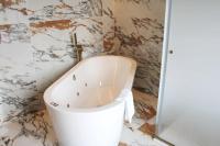 Kúpeľňa v ubytovaní Hospedium Hotel Barómetro de Camariñas