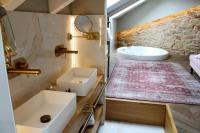 Kúpeľňa v ubytovaní Hospedium Hotel Barómetro de Camariñas
