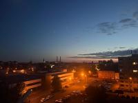 Nespecifikovaný výhled na destinaci Hodonín nebo výhled na město při pohledu z apartmánu