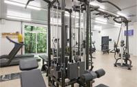 Fitness centrum a/nebo fitness zařízení v ubytování Ferienhausdorf Thale