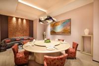 a dining room with a table and chairs at Four Points by Sheraton Guangzhou Financial City, Tianhe in Guangzhou