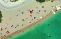 Plaża w domu wakacyjnym lub w pobliżu