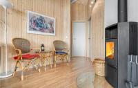 Posezení v ubytování Holiday Home Klokkegrund Ebeltoft Vi