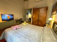 Una cama o camas en una habitación de Casa Moreno