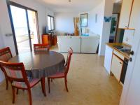 Kuchyň nebo kuchyňský kout v ubytování GMID IMMO Apartamento Castell Joncar 3