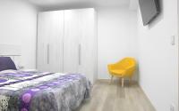 Postel nebo postele na pokoji v ubytování RECOMENDADO Wifi 12 min ayto 4 habs dobles PARKING