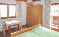 Posteľ alebo postele v izbe v ubytovaní Ferienhaus Mit Eigener Sauna
