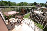 Balkón alebo terasa v ubytovaní Apartament Słoneczny 5