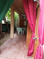 A patio or other outdoor area at da campione