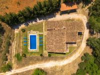 Pohľad z vtáčej perspektívy na ubytovanie Villa Es Bosquet by Slow Villas