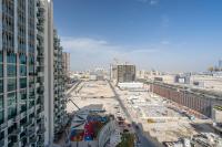 Nespecifikovaný výhled na destinaci Dubaj nebo výhled na město při pohledu z apartmánu