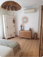 Łóżko lub łóżka w pokoju w obiekcie Magnifique villa de charme avec piscine