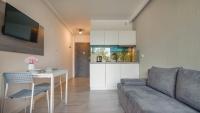 Kuchyňa alebo kuchynka v ubytovaní Apartamenty Sun & Snow Sanatoryjna - blisko plaży