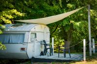 Vonkajšia záhrada v ubytovaní Pilwa 17 - Glamping na Mazurach