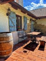 Patio nebo venkovní prostory v ubytování Bungalov Trapani