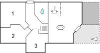 Půdorys ubytování Holiday Home Aakirkeby Liii