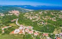 Plán poschodí v ubytovaní Villa Rosa Labin