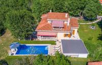 Plán poschodí v ubytovaní Villa Rosa Labin