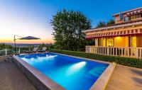 Plán poschodí v ubytovaní Villa Rosa Labin