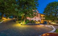 Plán poschodí v ubytovaní Villa Rosa Labin