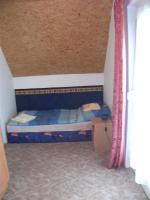 Posteľ alebo postele v izbe v ubytovaní Ferienhaus mit Terrassen, Balkonen sowie Parkplatz