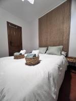 Postel nebo postele na pokoji v ubytování Apartamento La Rana
