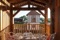 Ein Balkon oder eine Terrasse in der Unterkunft Les Sources de Caudalie