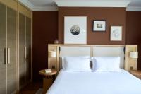 Ein Bett oder Betten in einem Zimmer der Unterkunft Les Sources de Caudalie