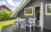 Zahrada ubytování Three-Bedroom Holiday Home In Odder