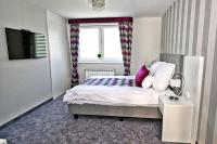 Plán poschodí v ubytovaní Apartament Lux