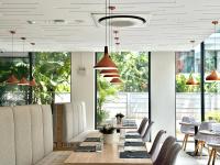 Un lugar para sentarse en Canalis Suvarnabhumi Airport Hotel - Free Shuttle from Hotel to Suvarnabhumi Airport