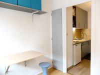 Kuchyňa alebo kuchynka v ubytovaní Résidence Grande Balme Ii - Studio 16-20m² à l'entrée de Tignes MAE-7704