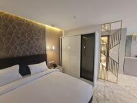 El Mesaadya Hotel فندق المساعديةにあるベッド
