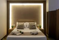 Posteľ alebo postele v izbe v ubytovaní Apartamento Turistico Lux Center