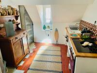 Kuchnia lub aneks kuchenny w obiekcie ''Coco'' Coquet petit Loft au calme en centre ville de Sète