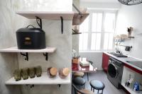 Kuchyň nebo kuchyňský kout v ubytování ThePlacetoBe B&B