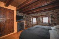 Postel nebo postele na pokoji v ubytování Casa Rural Borau