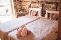 Postel nebo postele na pokoji v ubytování Casa Rural Borau