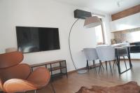 Telewizja i/lub zestaw kina domowego w obiekcie Villa Monica Apartamenty