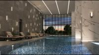 Bazén v ubytování Hotel apartment aeon tower nebo v jeho okolí